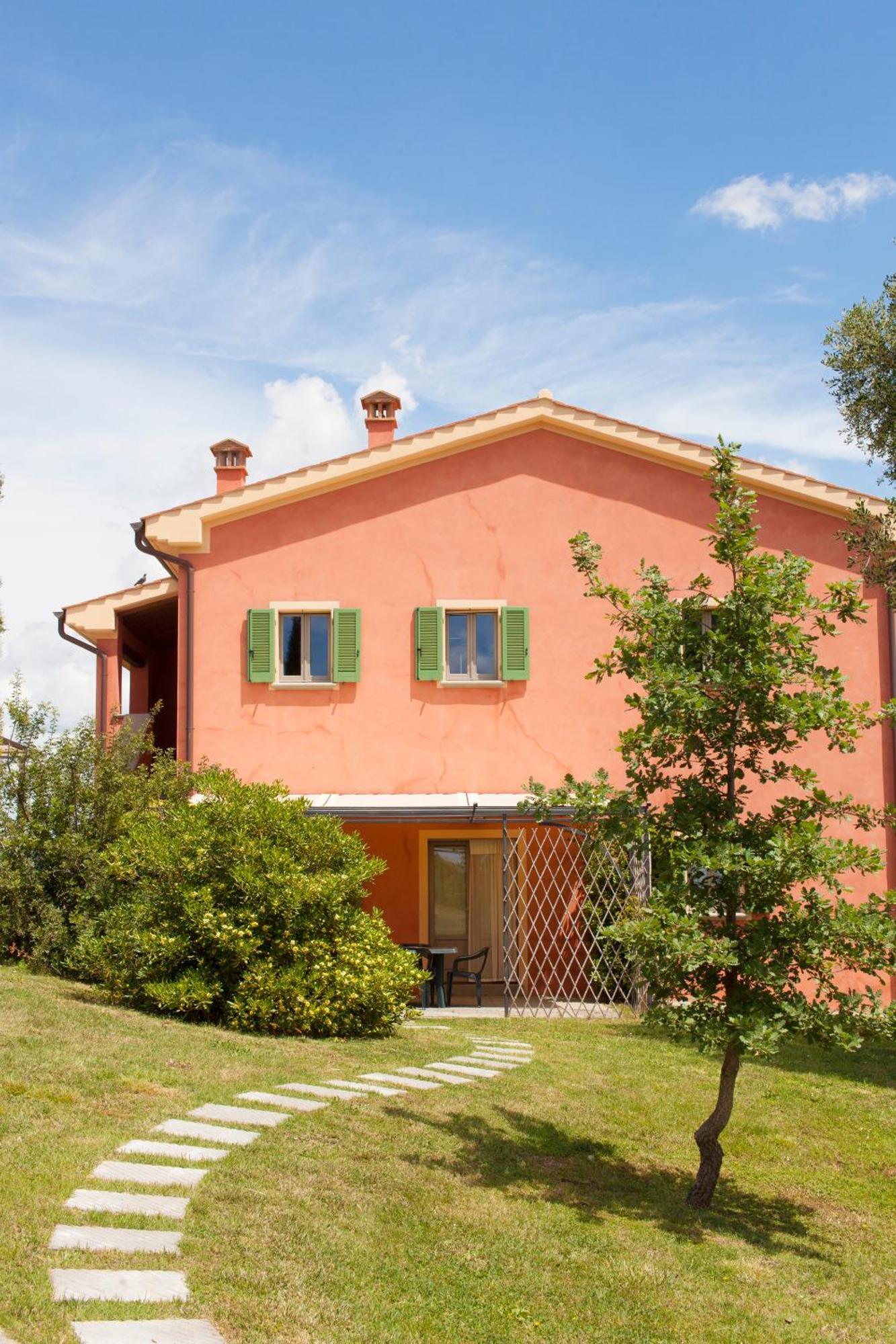 Agriturismo Bio Podere Doganelle Giuncarico 外观 照片